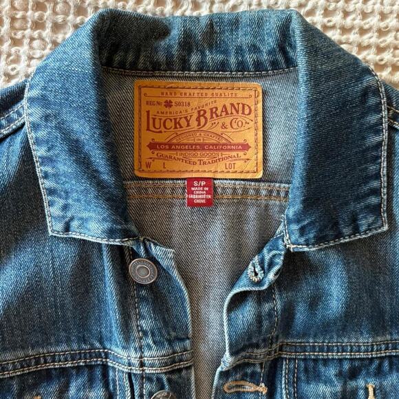 Lucky Brand Denim Jacket Size S - Picture 3 of 5